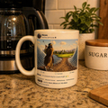 Moses “Parting the Water Hazard” Golf Mug – Funny Bible Golf Mug | 11oz Coffee Mug